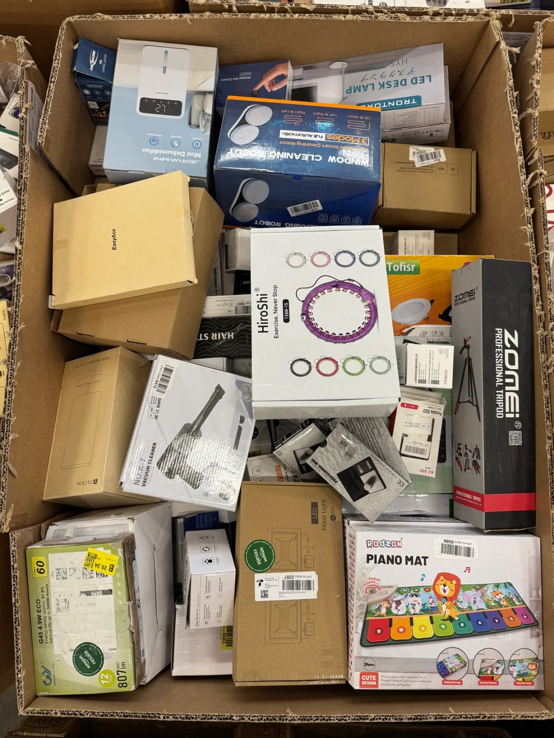 Amazon paleta 45 — mix zboží, 112.5 kg