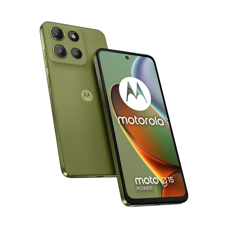 Motorola Moto G15 Power — Ilustrační foto — barva se může lišit