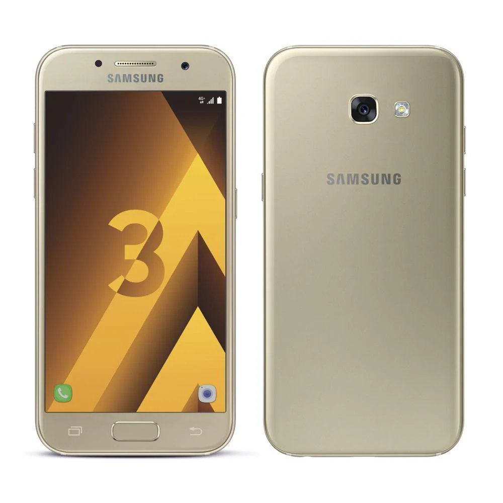 Samsung Galaxy A3 (2017) A320F — Ilustrační foto — barva se může lišit