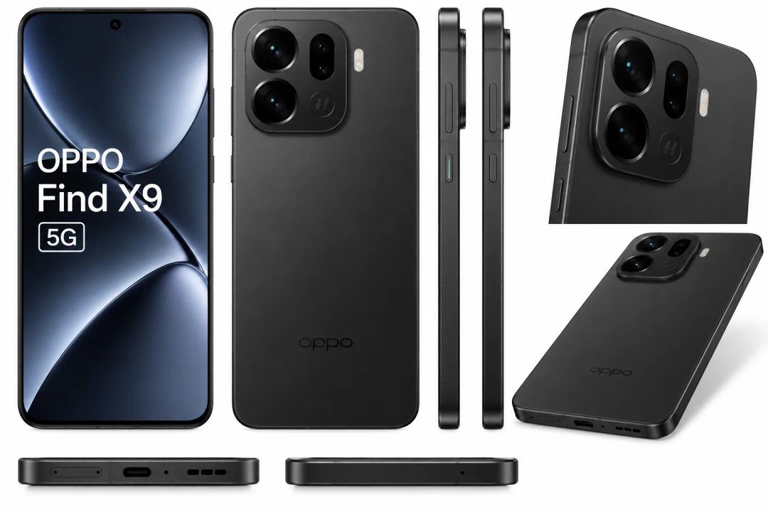 Oppo Find X9 5G — Ilustrační foto — barva se může lišit