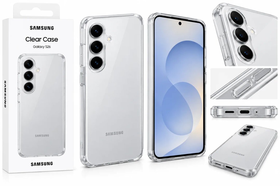 Samsung Galaxy S26 - Clear Case - Transparent