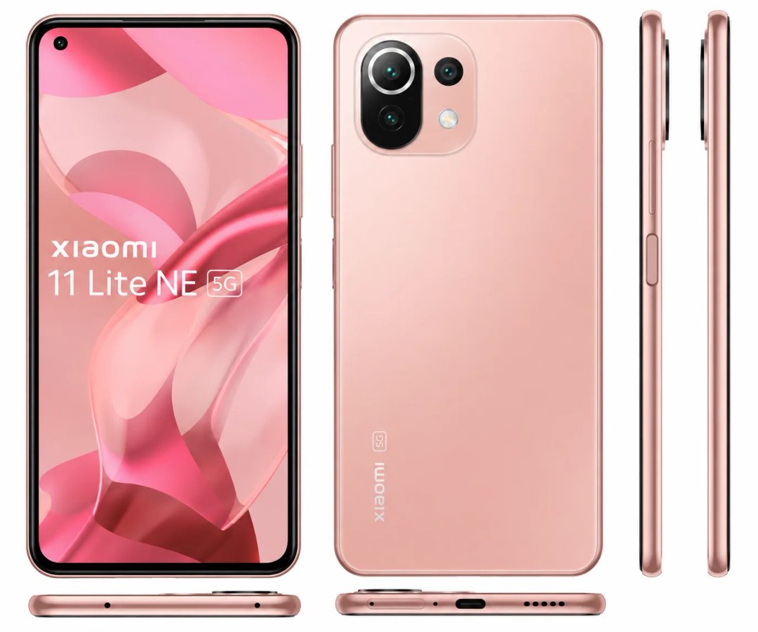 Xiaomi 11 Lite NE 5G — Ilustrační foto — barva se může lišit