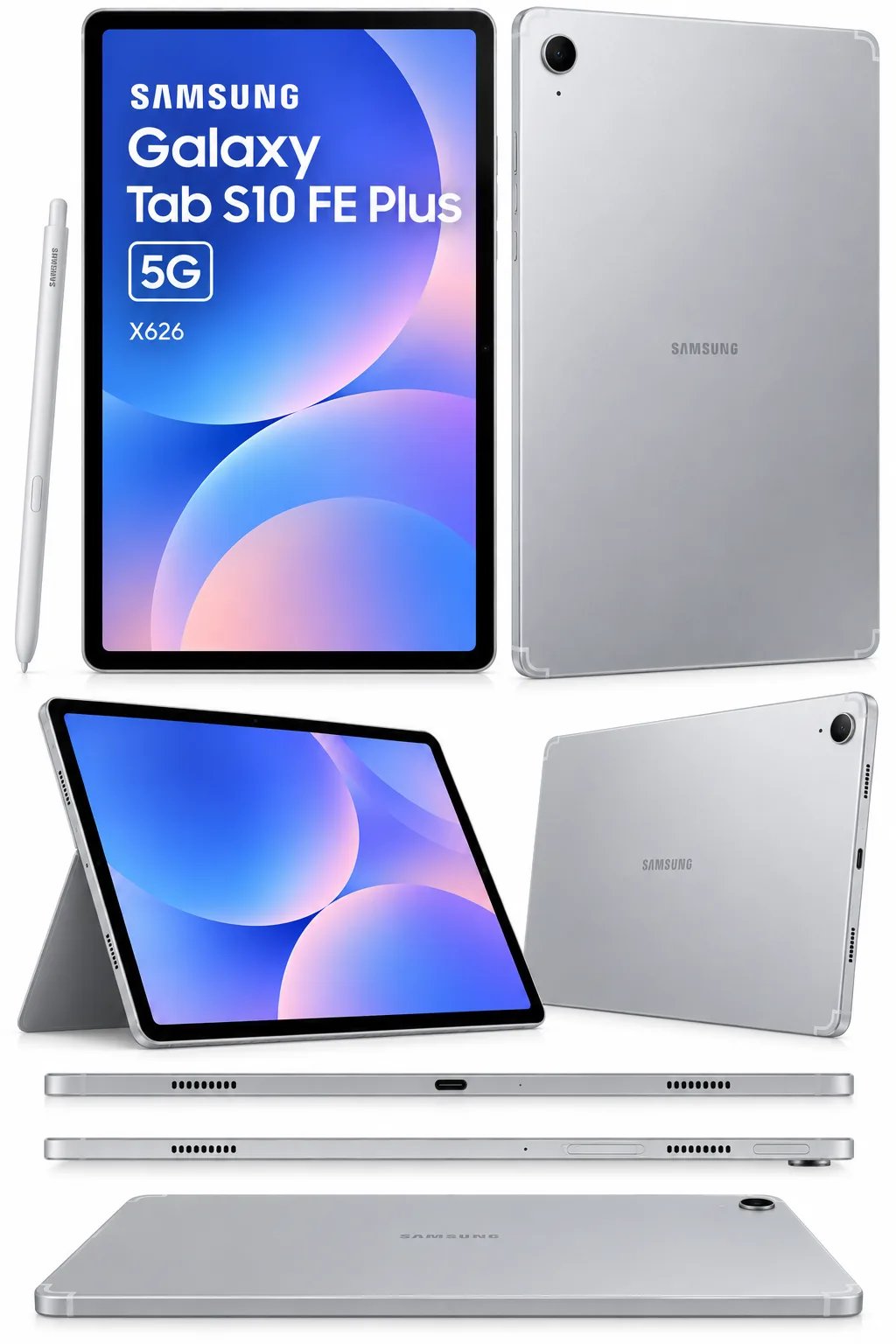 Samsung Galaxy Tab S10 FE Plus 5G X626 — Ilustrační foto — barva se může lišit