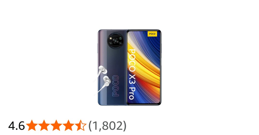 Xiaomi Poco X3 Pro — Ilustrační foto — barva se může lišit