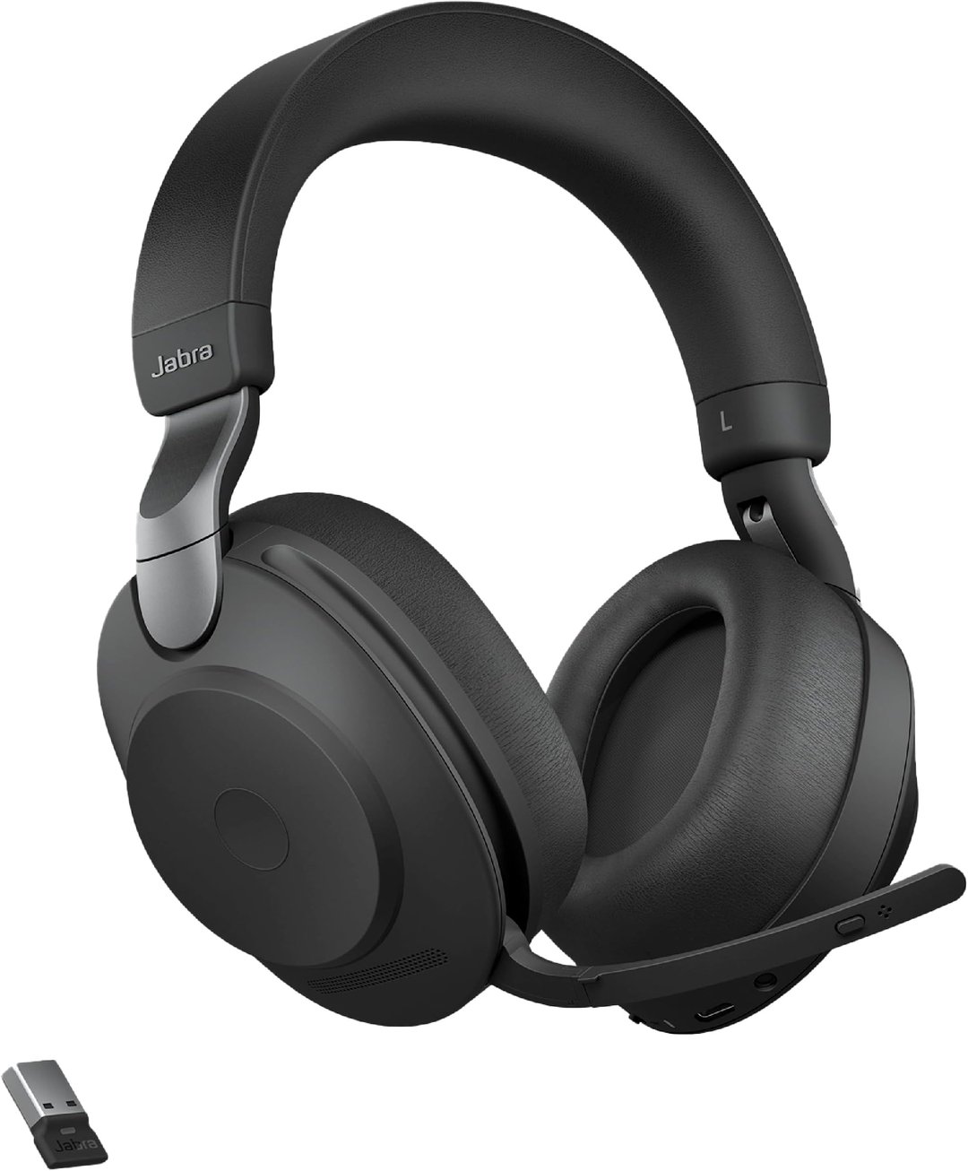 Jabra Evolve2 65 MS Stereo — Ilustrační foto — barva se může lišit