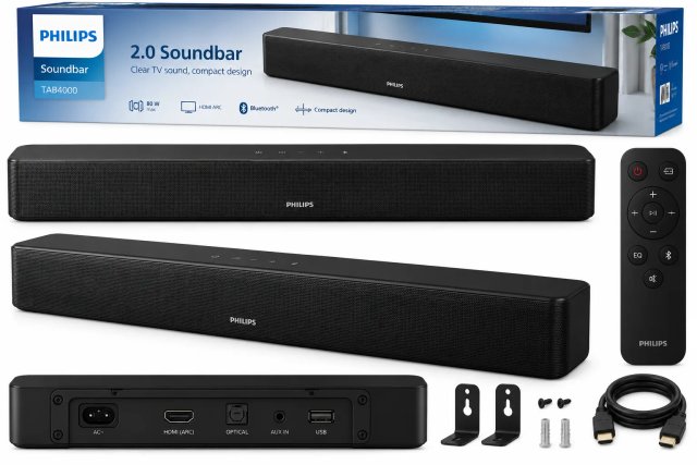 Philips TAB4000 2.0 Soundbar