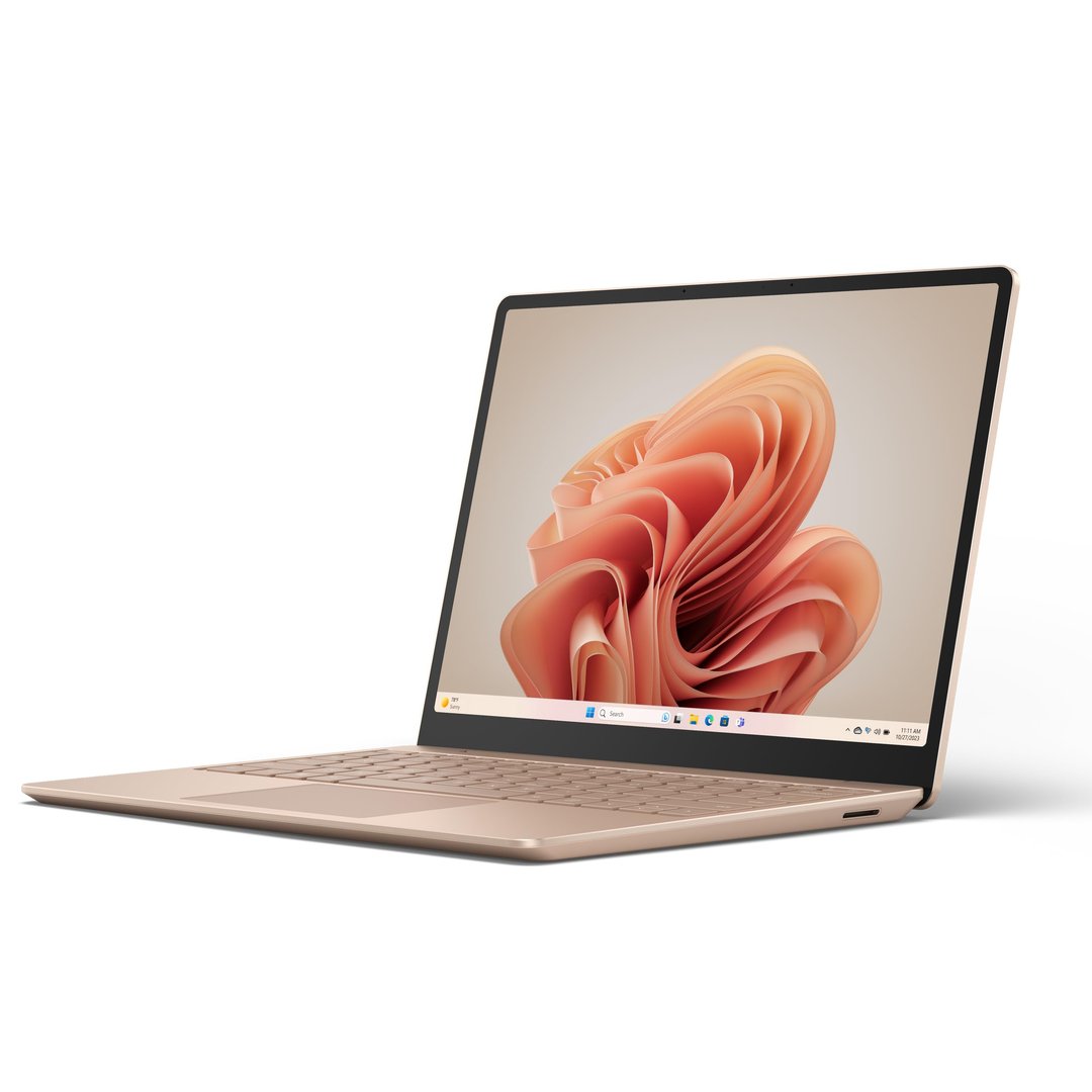 Microsoft Surface Laptop Go Touch 12.4" — Ilustrační foto — barva se může lišit