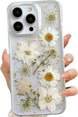 iDeal Of Sweden iPhone 15 Pro - Clear Case - Petite Floral 2