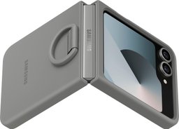 Samsung Galaxy Z Flip6 - Silicone Case - Gray 1