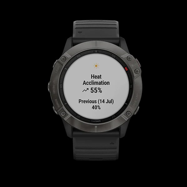 Garmin Fenix 6X Sapphire — Ilustrační foto — barva se může lišit