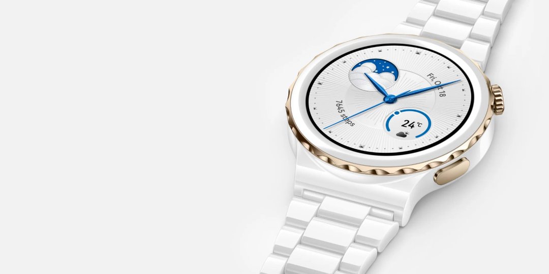 Huawei Watch GT 3 Pro Titanium — Ilustrační foto — barva se může lišit