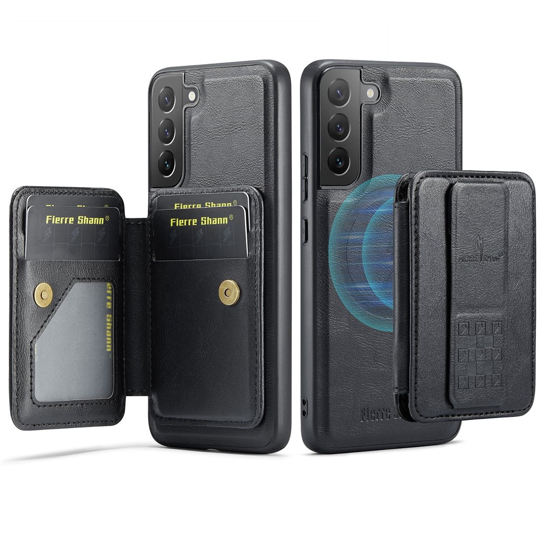 Dbramante1928 Galaxy S23 Plus - Stockholm 2-in-1 Wallet + Magnetic Cradle - Black