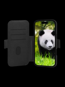 Dbramante1928 iPhone 14 Plus - Lynge 2-in-1 Wallet Magnetic Leather Case - Black 1