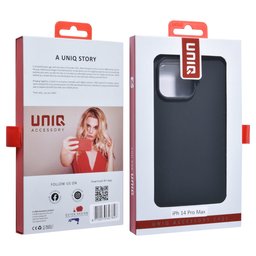 UNIQ Accessory iPhone 14 Pro Max TPU Zadní kryt — barva: černá 4