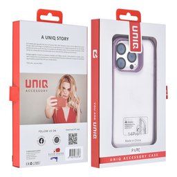UNIQ Accessory Zadní kryt pro iPhone 14 Pro — barva: fialová 4