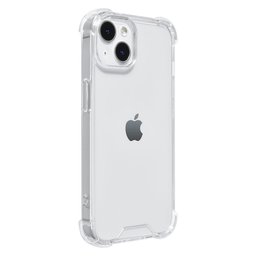 TUNIQ Zadní kryt pro iPhone 15 TPU — barva: průhledná — Ochrana proti nárazům 2