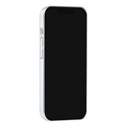 TUNIQ Zadní kryt pro iPhone 15 — Magsafe PC s vláknovým vzorem — barva: stříbrná 2