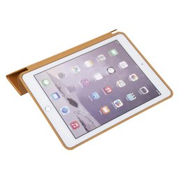 Apple Knížkové pouzdro pro iPad 9.7 inch (2017) — PU kůže — barva: světle hnědá 6