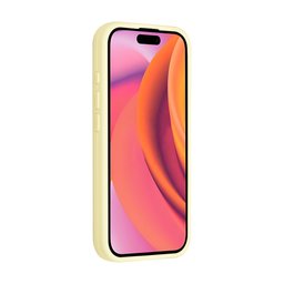 TUNIQ Zadní kryt pro iPhone 16 Pro — Celosilikonový — barva: žlutá 2