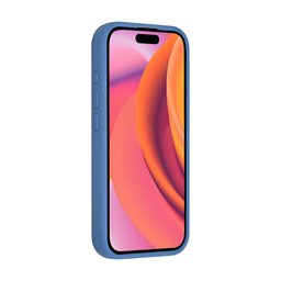 TUNIQ Zadní kryt pro iPhone 16 — Celosilikonový — barva: modrá 2