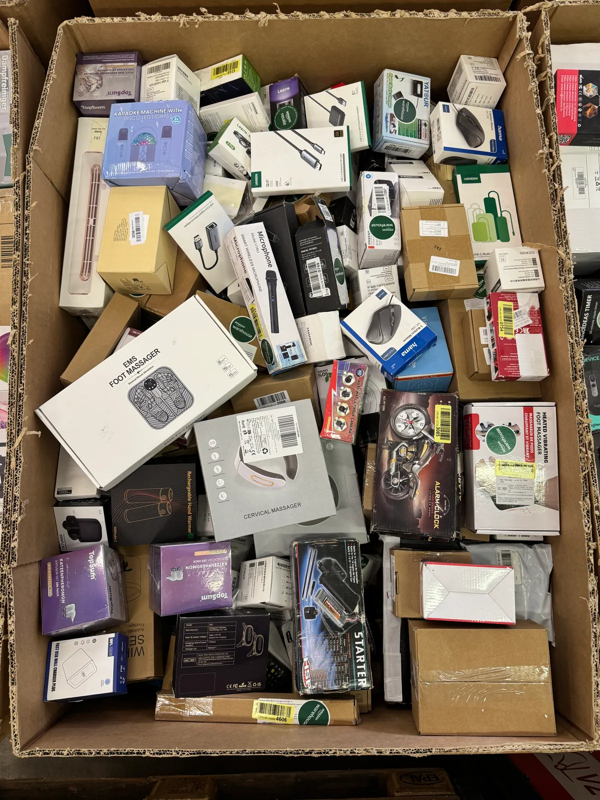 Amazon paleta 37 — mix zboží, 120.5 kg