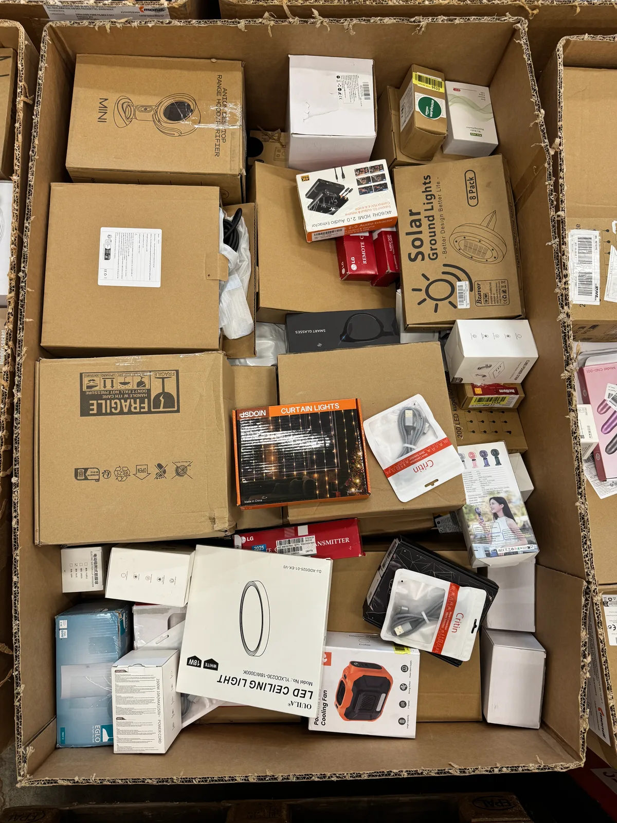 Amazon paleta 59 — mix zboží, 115 kg