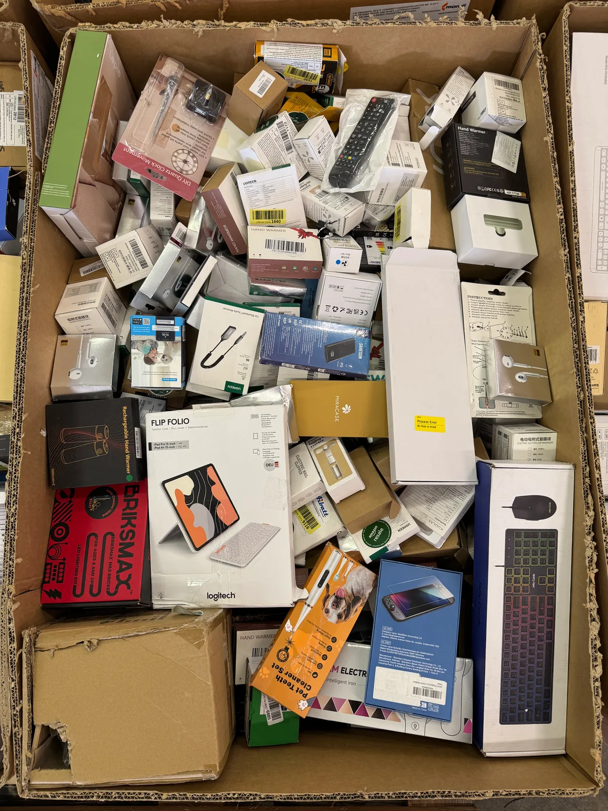 Amazon paleta 65 — mix zboží, 131 kg