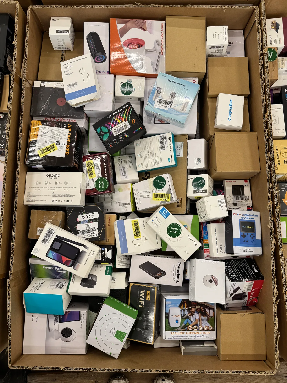 Amazon paleta 75 — mix zboží, 119 kg