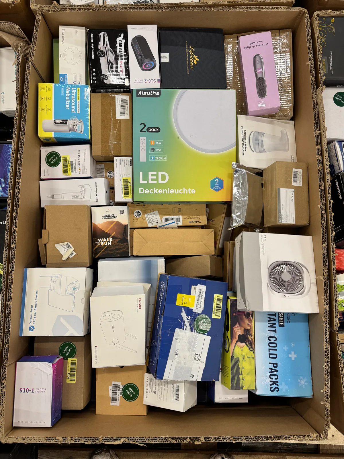 Amazon paleta 82 — mix zboží, 132 kg