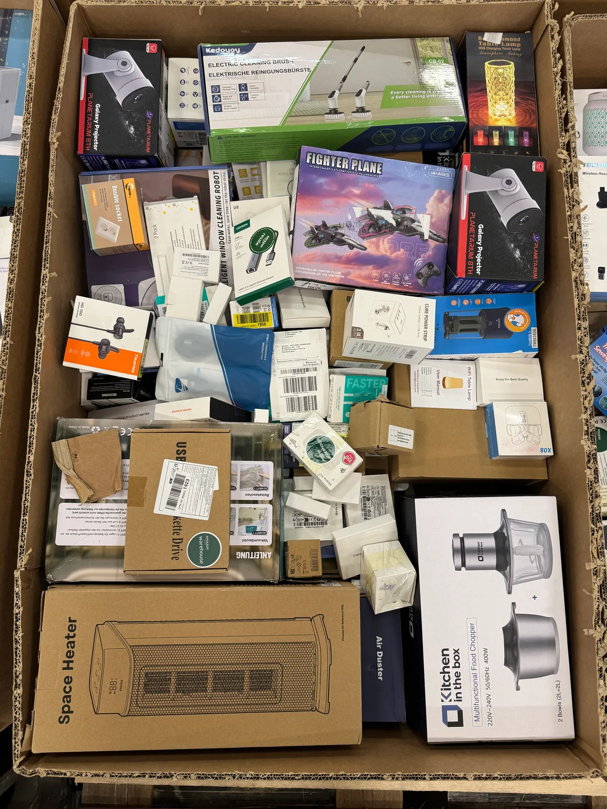 Amazon paleta 86 — mix zboží, 131 kg