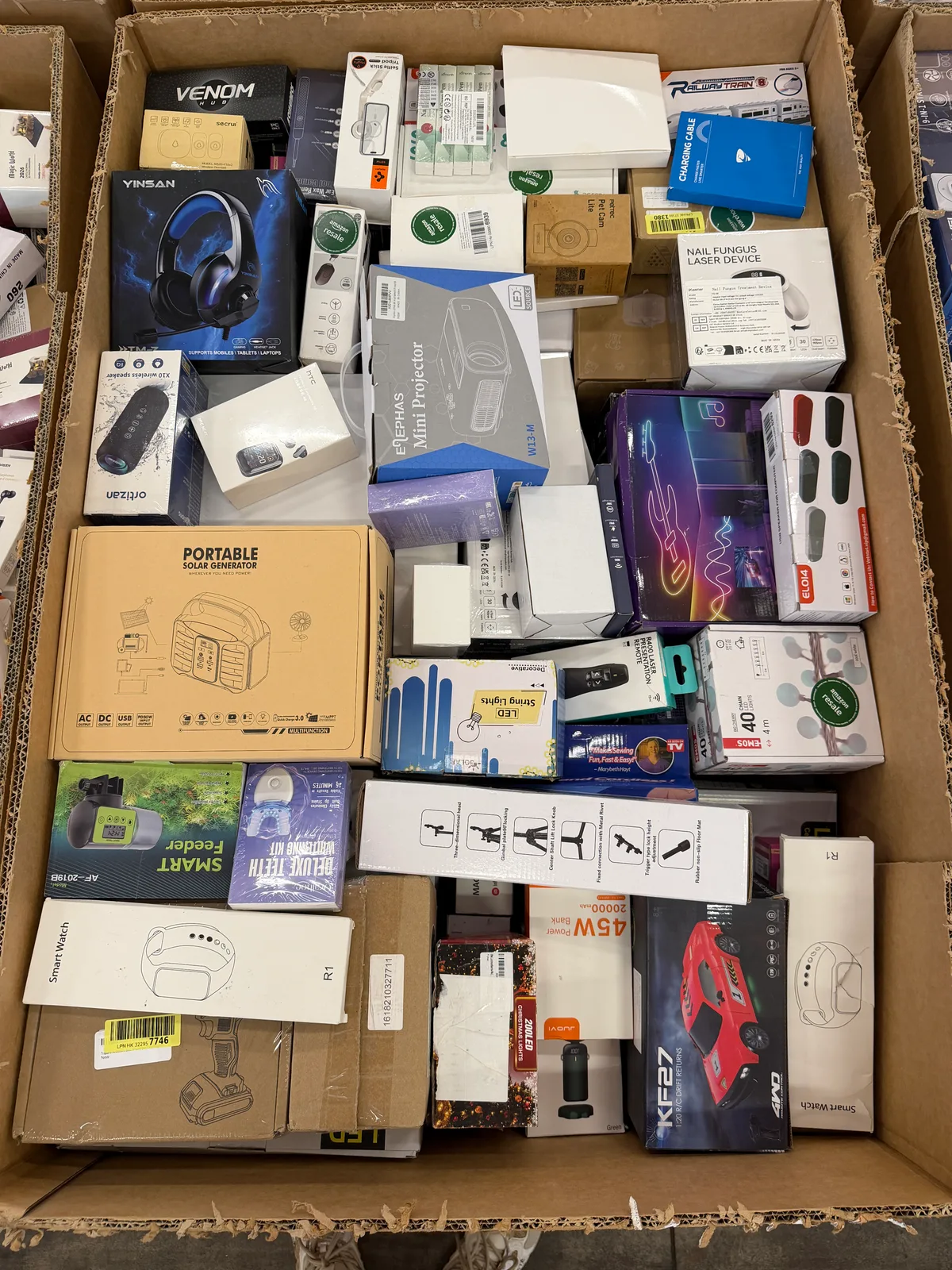 Amazon paleta 77 — mix zboží, 120 kg