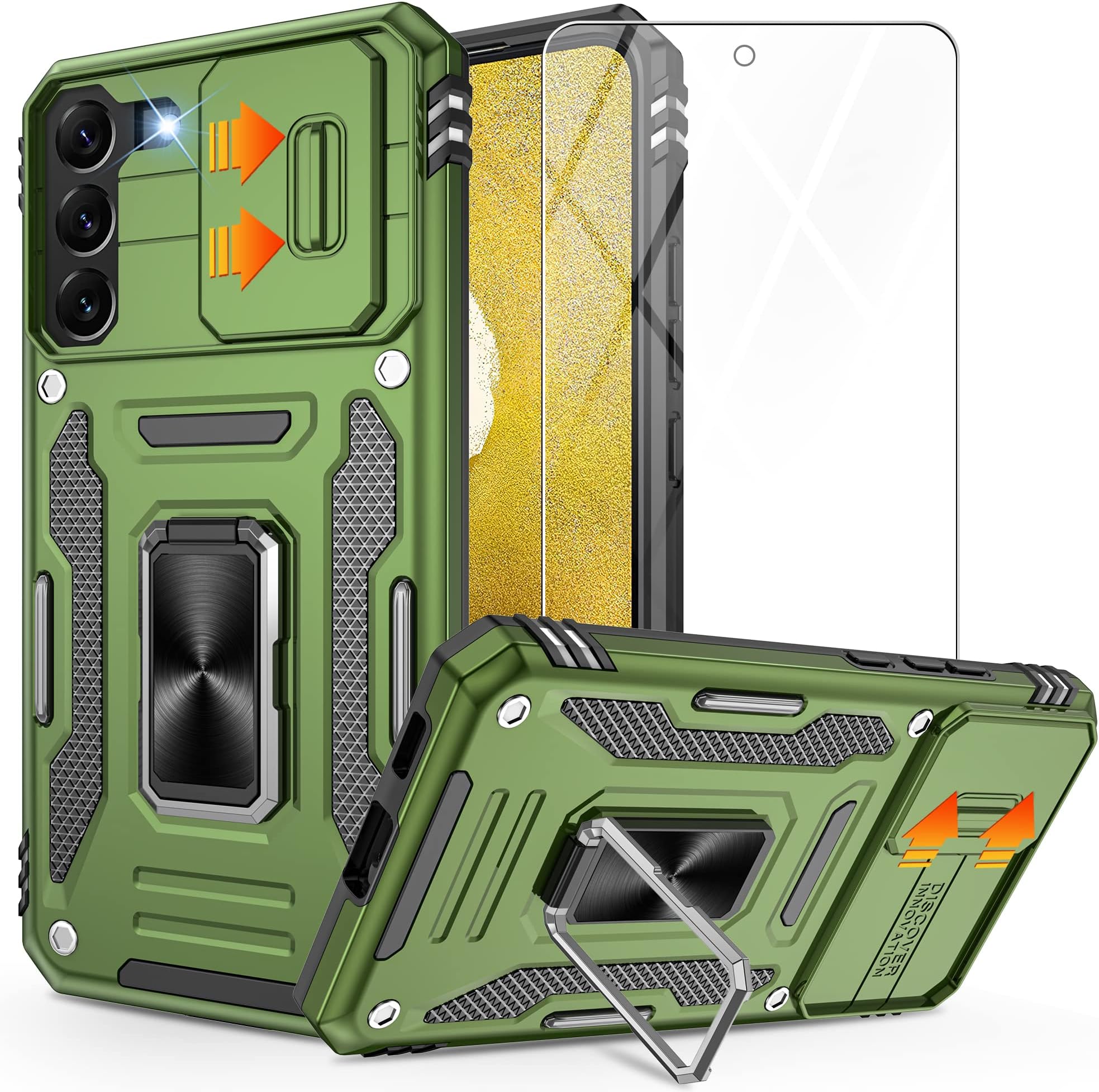Samsung Galaxy S22 Plus - Silicone Cover - Forest Green
