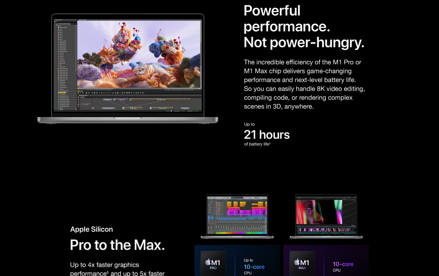Apple MacBook Pro (16" 2021, M1 Max)