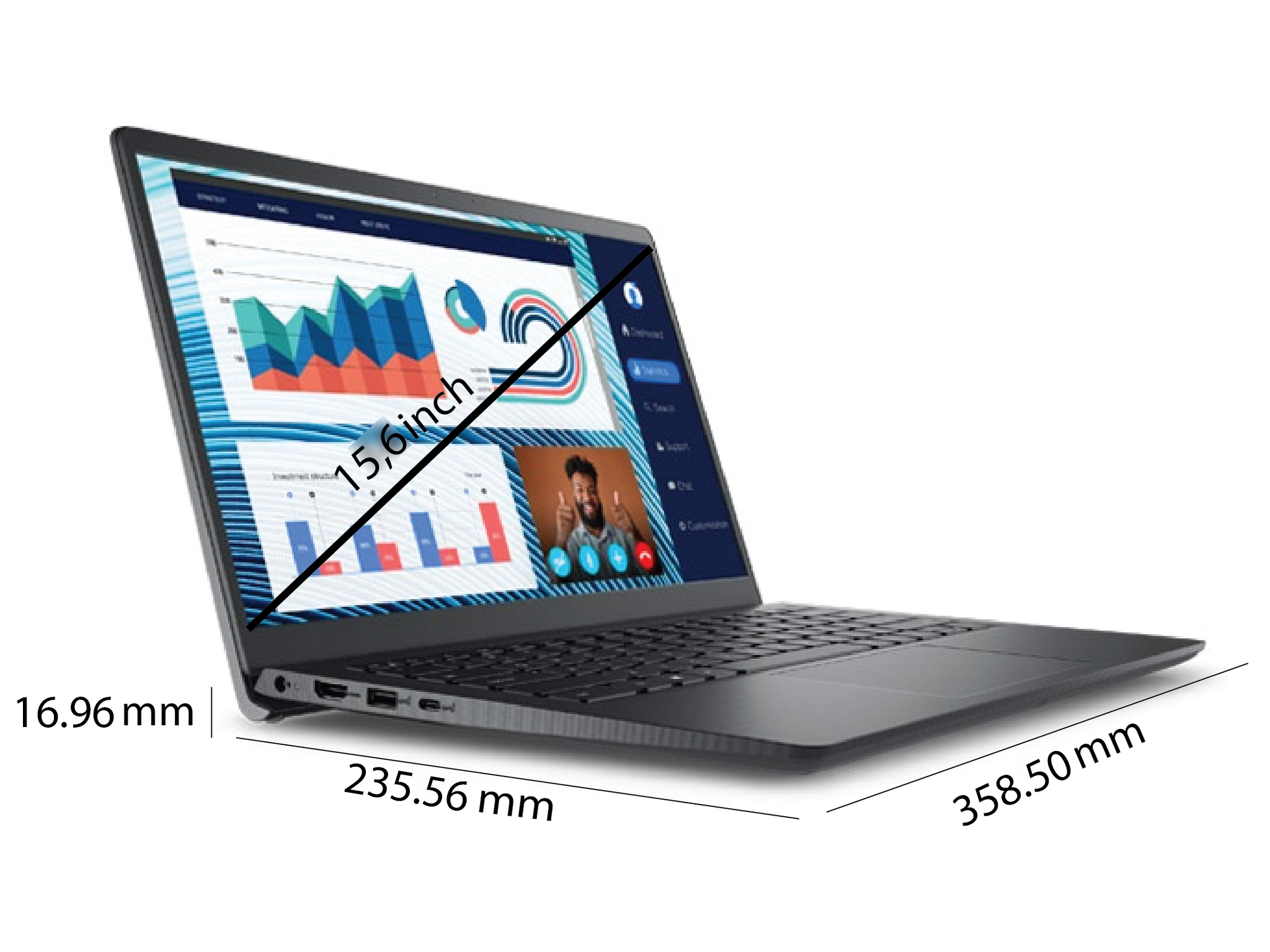Dell Vostro 3520 15.6" 3