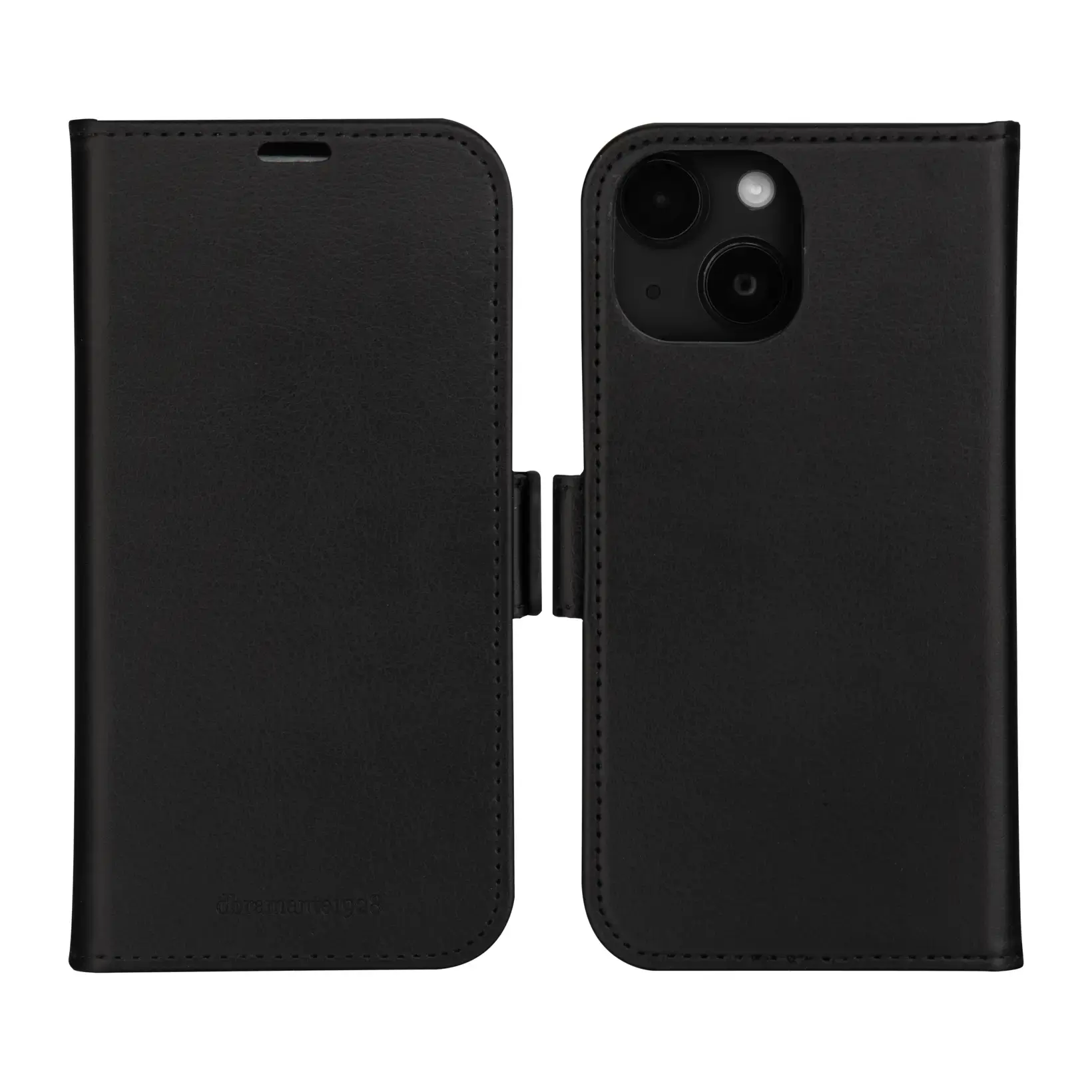 Dbramante1928 iPhone 13/14 - Stockholm 2-in-1 Wallet + Magnetic Cradle - Black