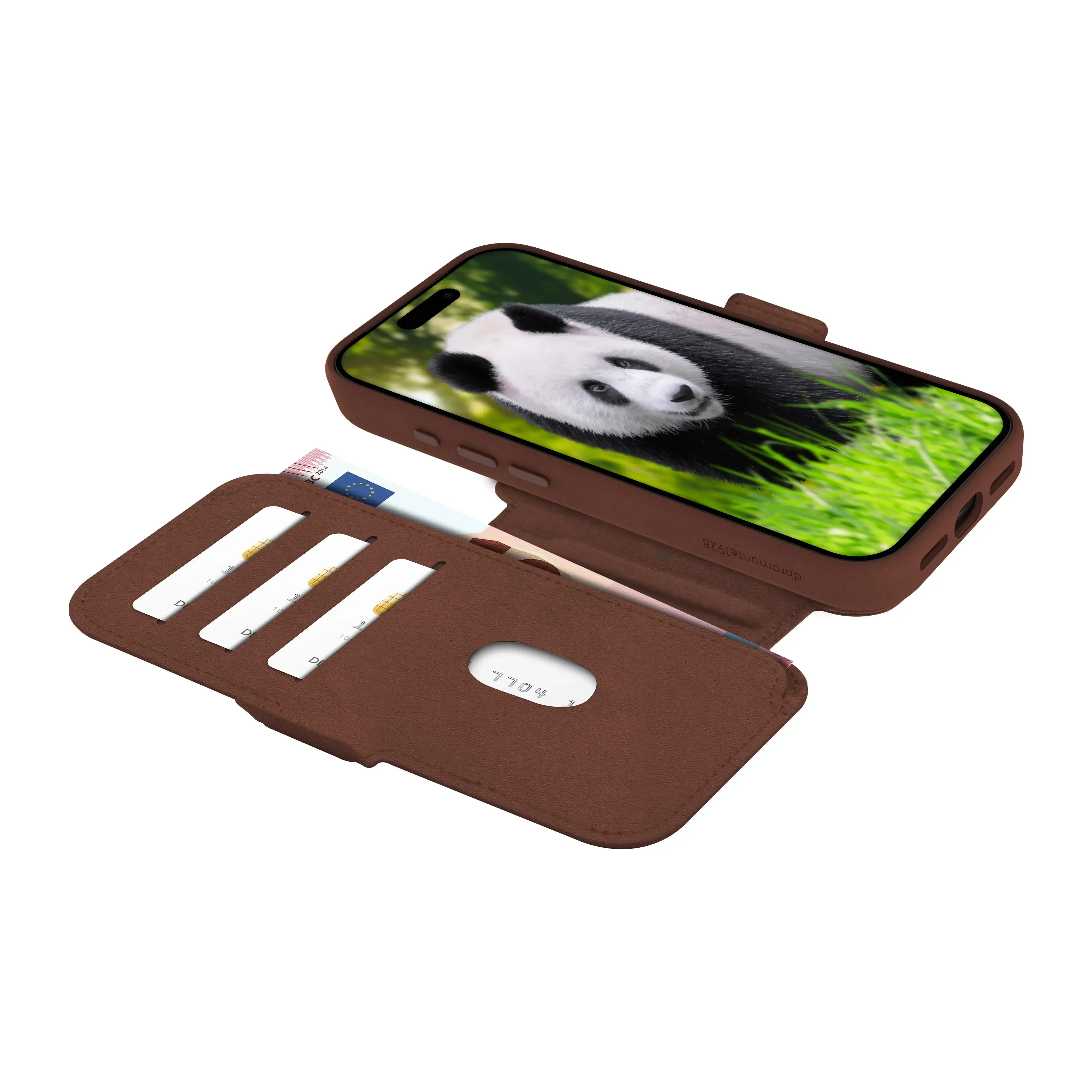 Dbramante1928 iPhone 14 Pro - Lynge - 2-in-1 Wallet Magnetic Case - Tan