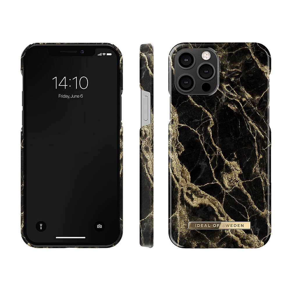 iDeal Of Sweden iPhone 12/12 Pro - Seamless Case - Coal Black