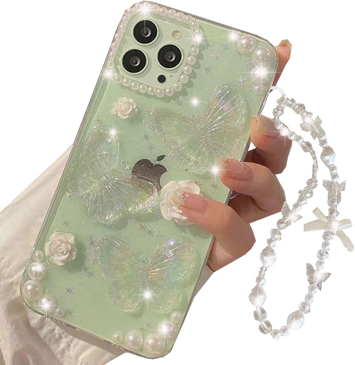 iDeal Of Sweden iPhone 15 Pro - Clear Case - Petite Floral