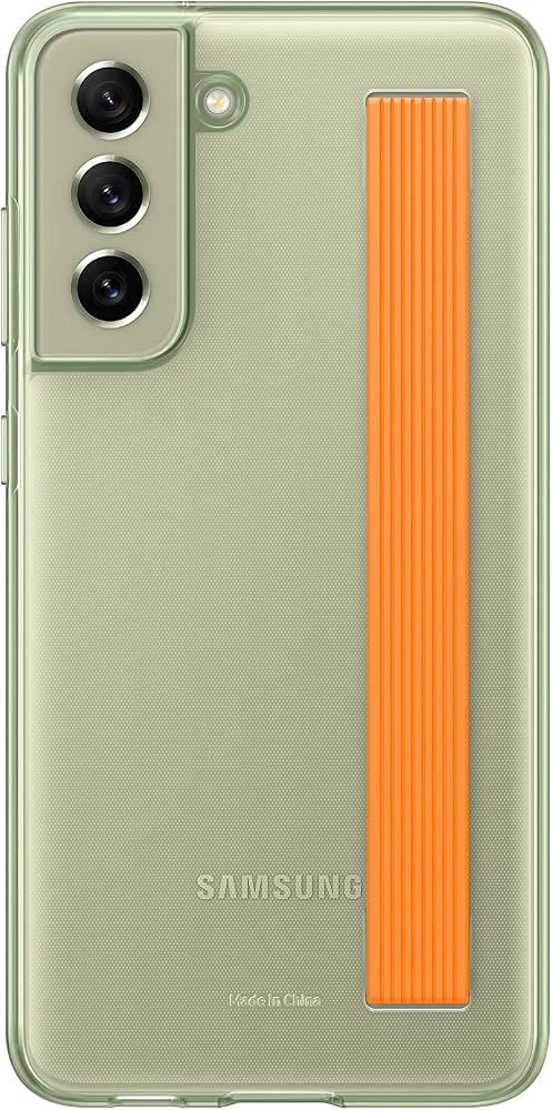 Samsung Galaxy S21 FE 5G - Slim Strap Cover - Olive Green