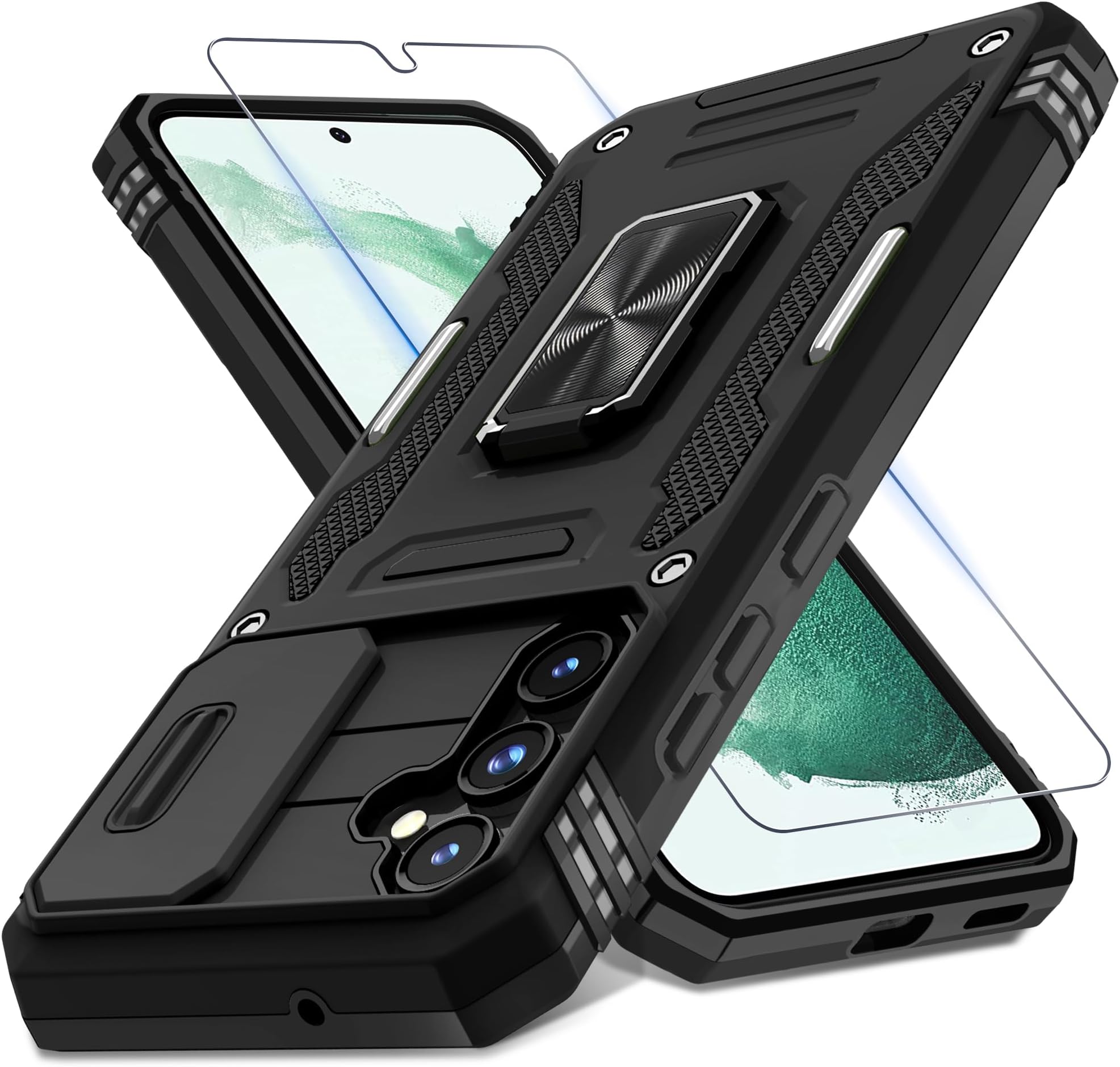 Samsung Galaxy S23 FE - Smart View Wallet Cover - Black