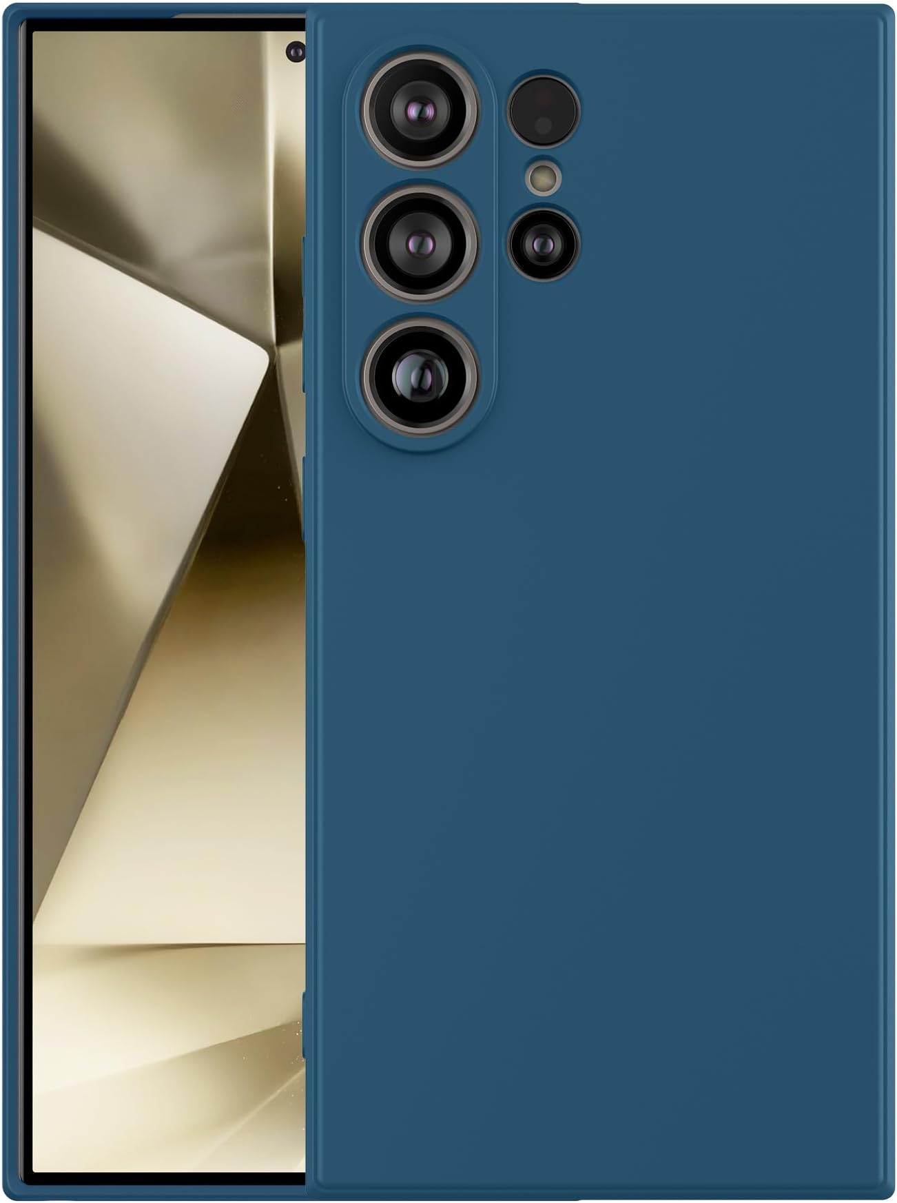 Samsung Galaxy S24 Ultra - Standing Grip Case - Light Blue