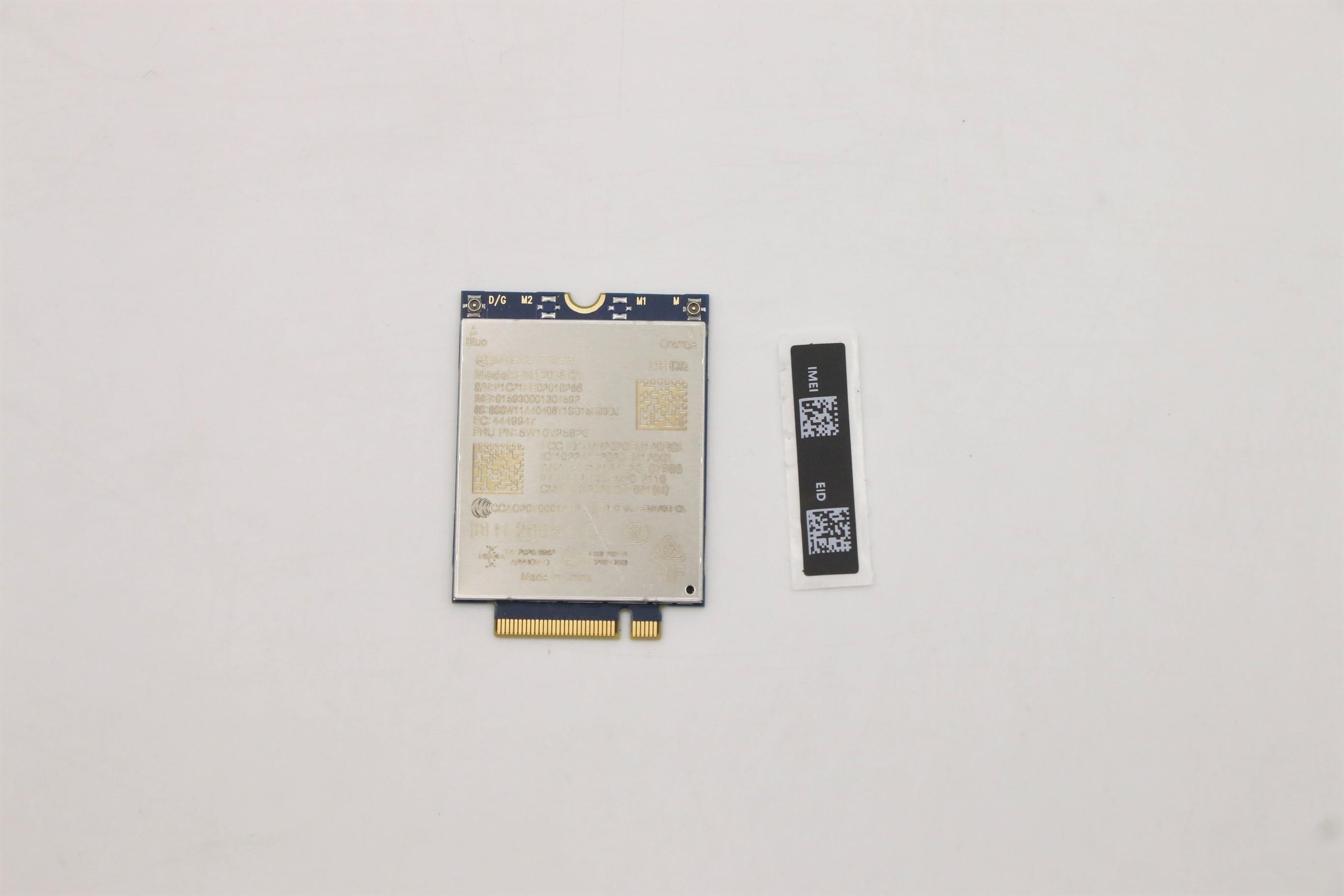 Lenovo Thinkpad Quectel SDX24 CAT12 PCIE WWAN Module 3