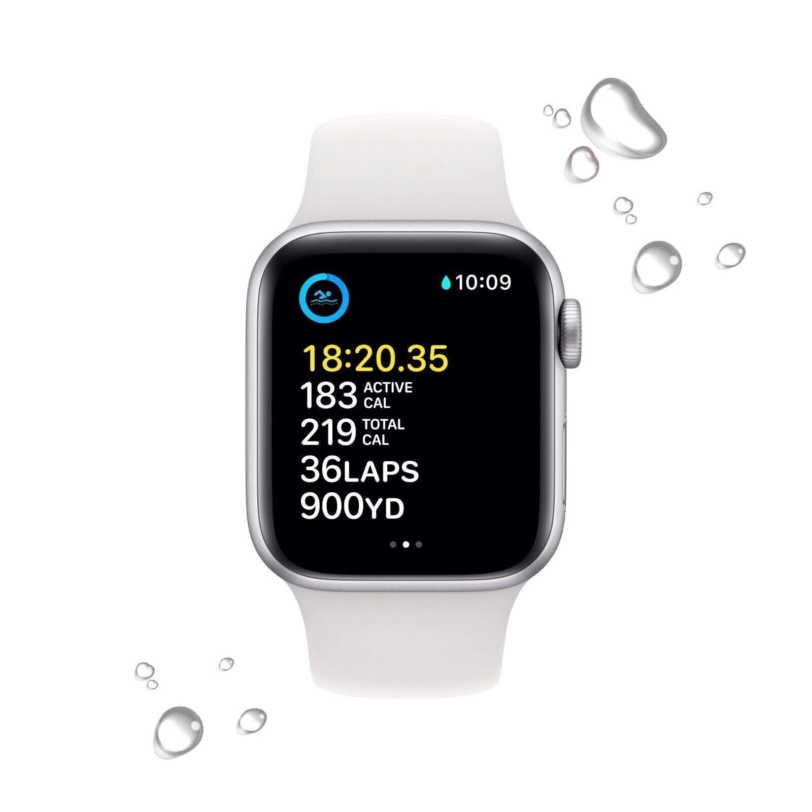 Apple Watch SE (2022) 44mm GPS+Cellular Aluminum Case