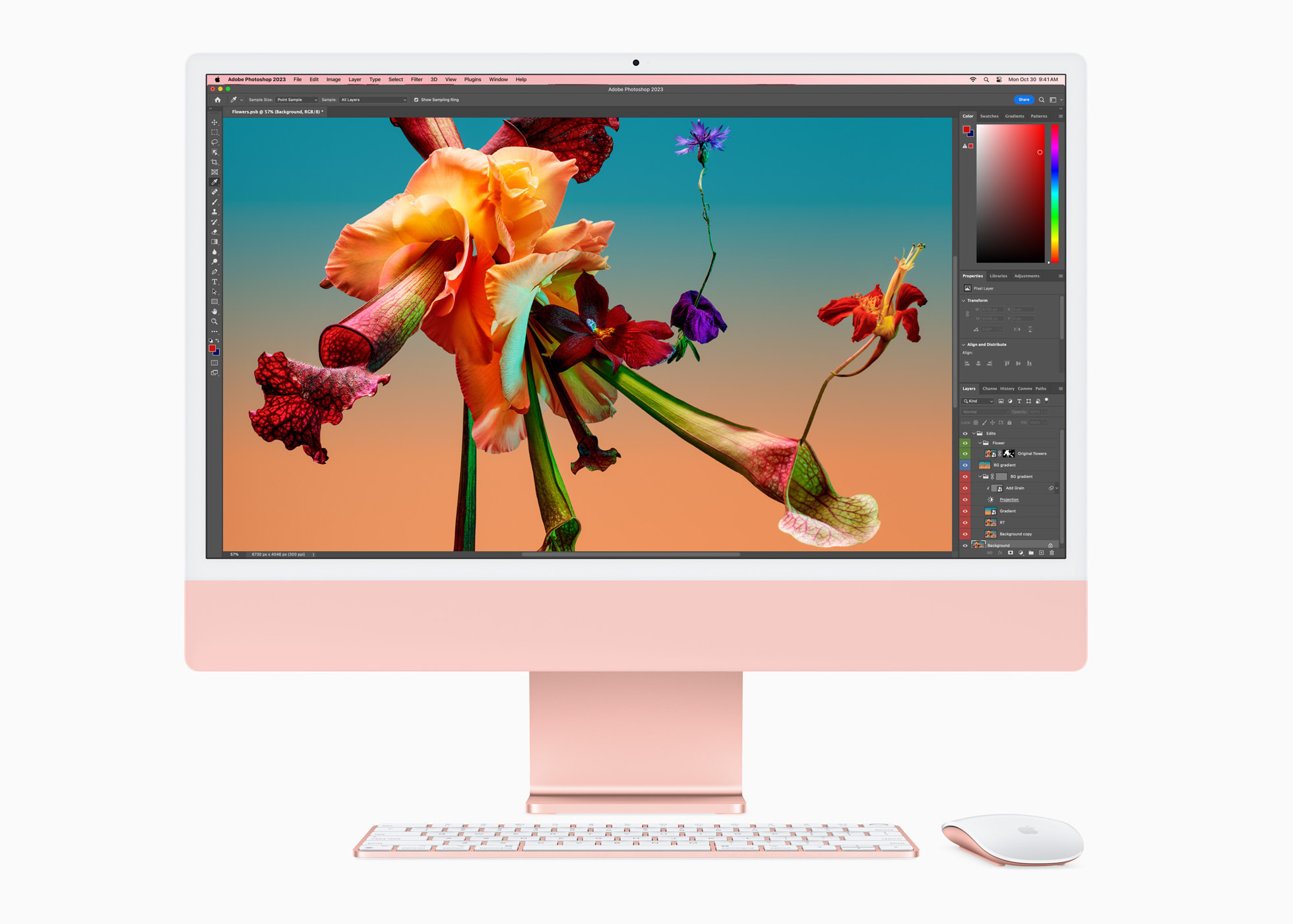 Apple iMac (Retina 4.5K, 24" 2024, 2 TBT4, M4) 1